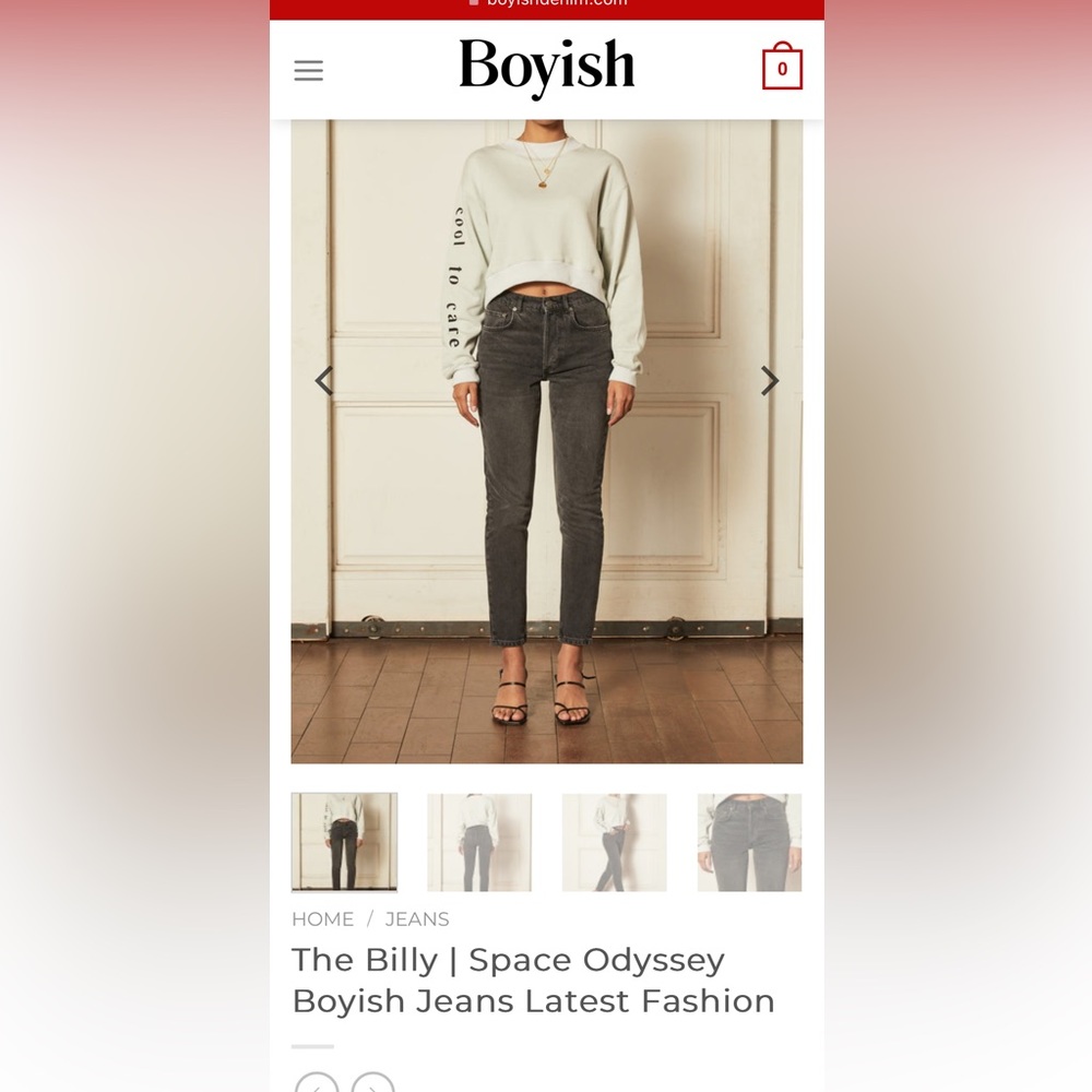 The Billy | Space Odyssey Boyish Jeans